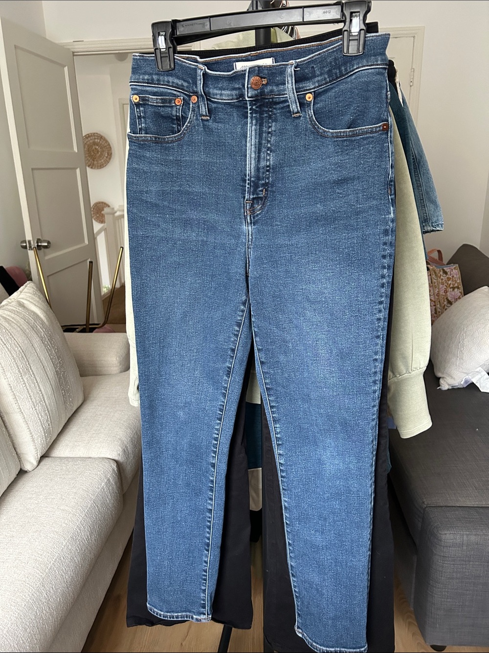 Madewell The Perfect Vintage Jean Legging. Size 29. Stretch. 28” inseam